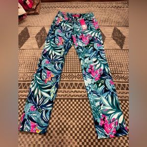 Lilly Pulitzer Kelly Skinny Ankle Pant Maldives green  Size 00 NWT MSRP $148.00